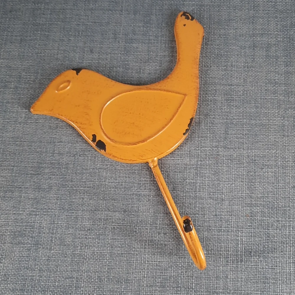 Wall Hooks Bird Birds Rustic Urban Farmhouse Home Coat Utility Laundry Room